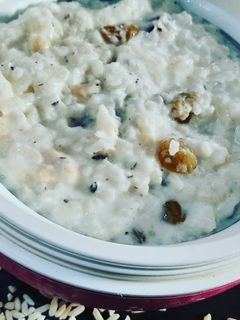 राइस खीर (Rice kheer recipe in Hindi) रेसिपी मुख्य फोटो
