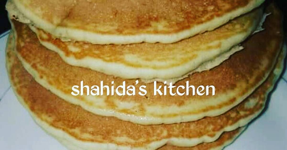 Pan Cake Recipe By Shahida S Cookhouse Cookpad