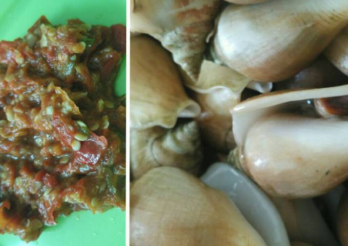 Resep GongGong Rebus vs Sambal jeruk Resep GongGong Rebus vs Sambal jeruk