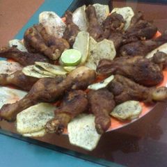 A picture of Chicken drum sticks.
