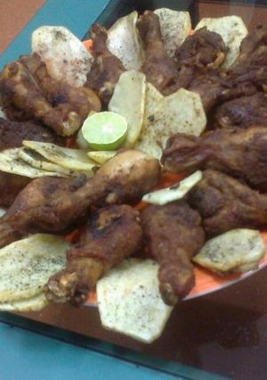 A picture of Chicken drum sticks.
