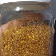 A picture of Dahi bara Masala !.
