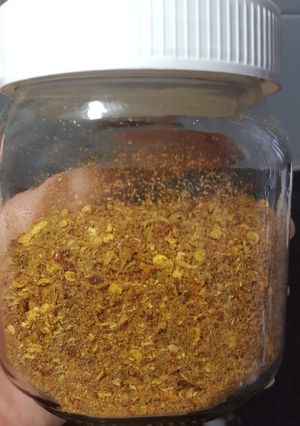 A picture of Dahi bara Masala !.