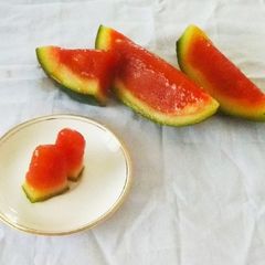A picture of Easy Watermelon Jello.