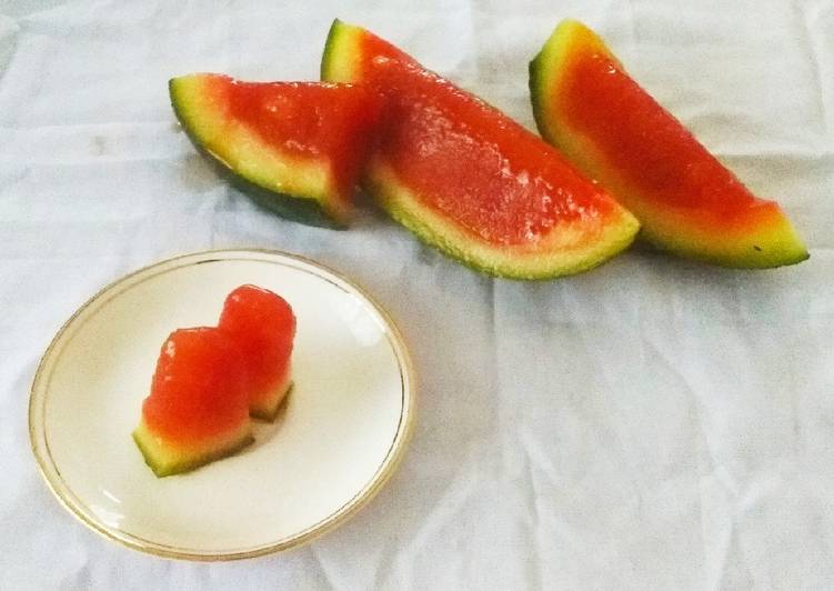 Easiest Way to Prepare Homemade Easy Watermelon Jello