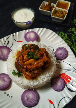 मसाला आलू बैंगन (Masala aloo baingan recipe in hindi) रेसिपी मुख्य फोटो