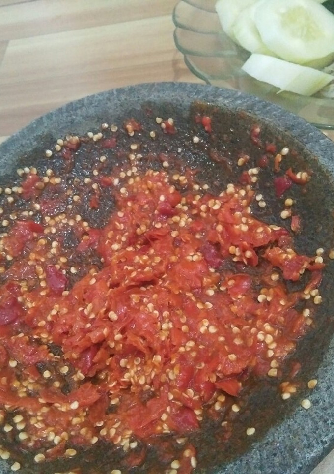 Foto resep Sambel setan