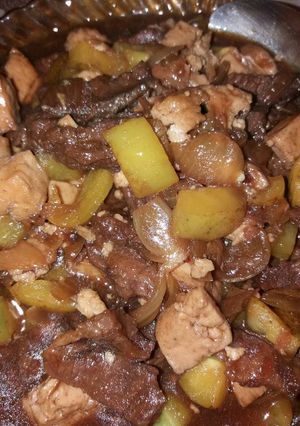 Foto resep Teriyaki daging campur tahu