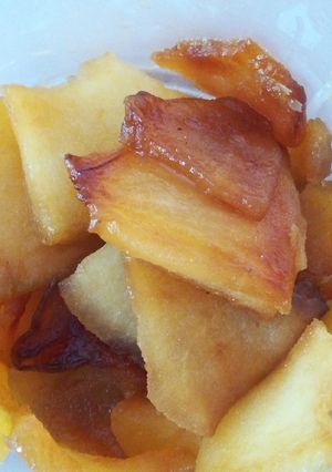 Une photo de Pomme caraméliser