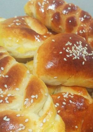 Foto resep Roti isi vla susu