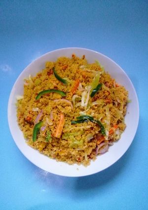 Dambun cous cous ainihin hoton girkin