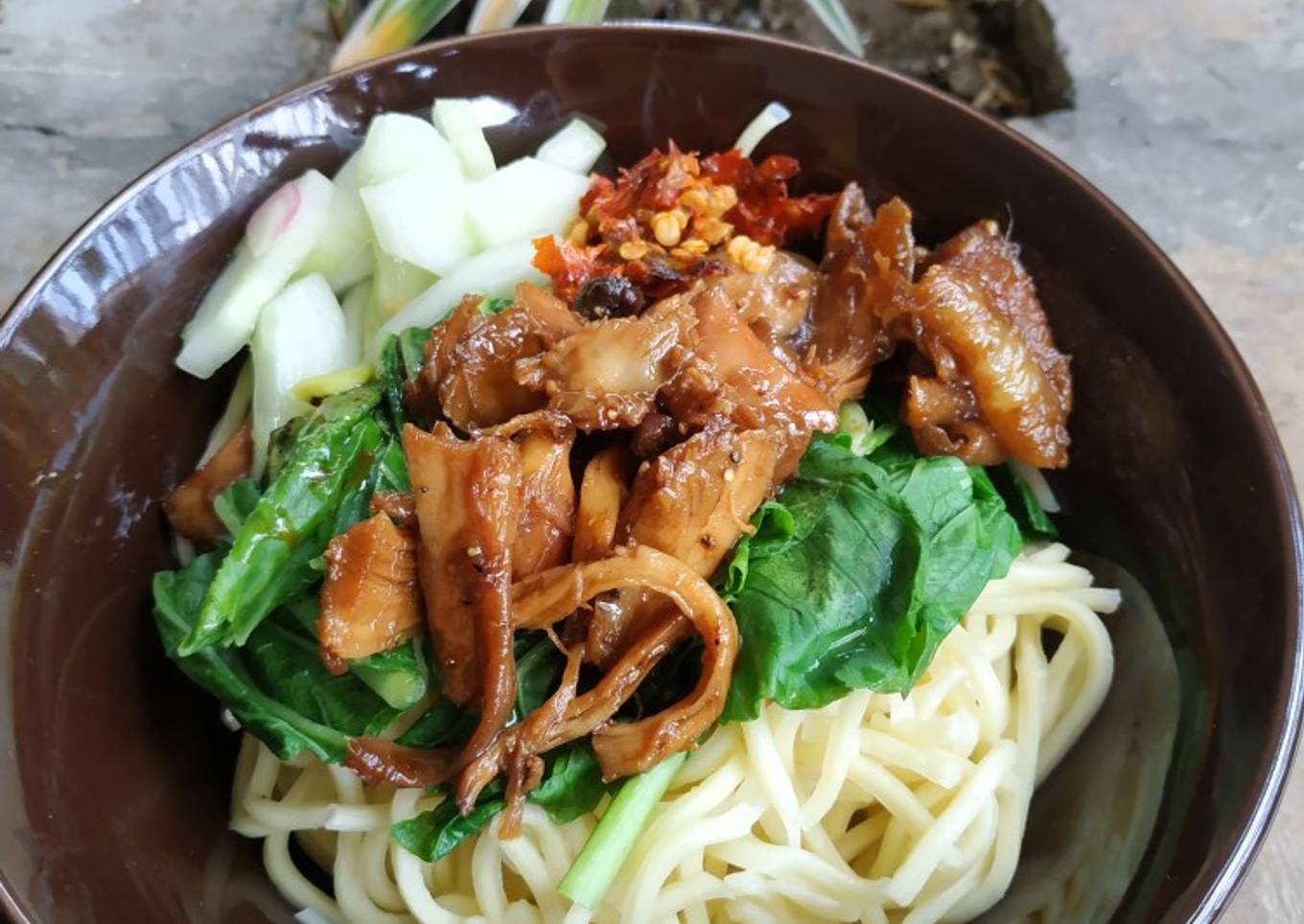 35. Mie ayam home made simple dan enak bgtttt