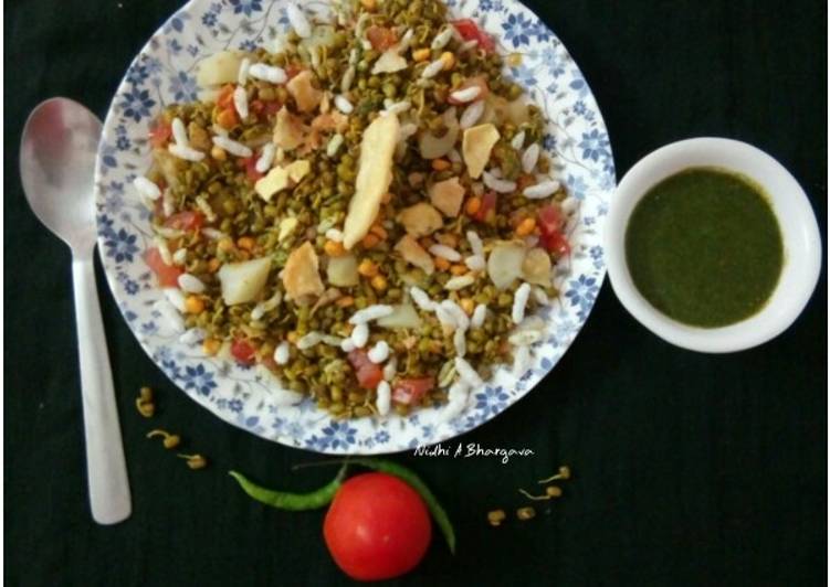 Recipe of Homemade Sprouts bhelpuri