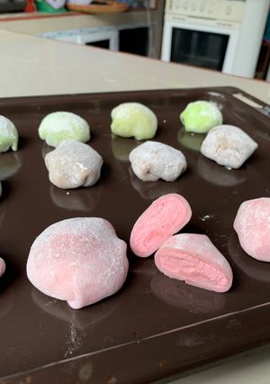 Foto resep Mochi Ice Cream 3 Rasa