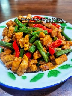 Foto resep Oseng Tempe Kacang Panjang