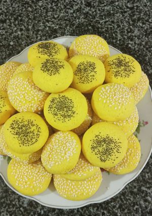 عکسی از دستور ❤شیرینی زعفرونی