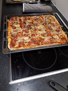 Una foto de Masa para pizza ☺️