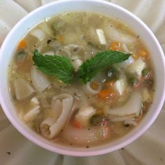 A picture of Italian Pasta soup.