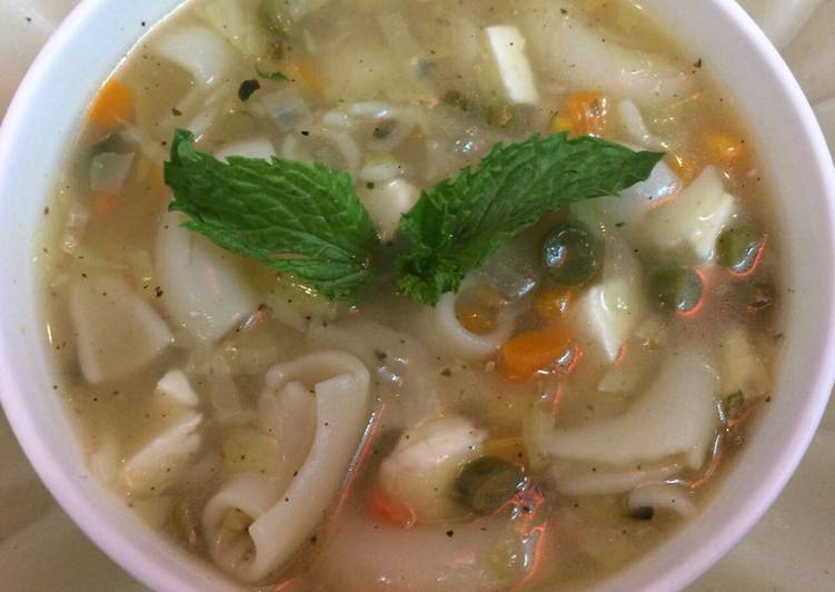 Recipe of Speedy Italian Pasta soup