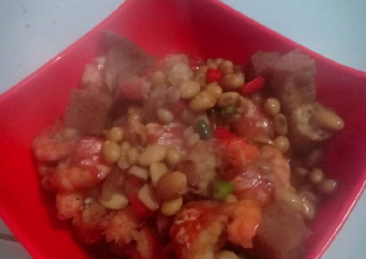 Tauco udang tahu