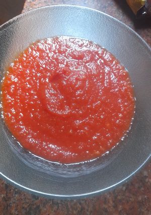 Una foto de Salsa de tomate