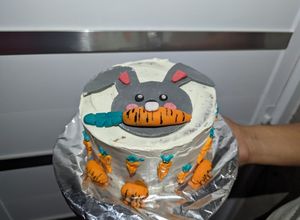 Una foto de Pastel de zanahoria
