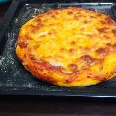 A picture of Wheat Flour cheese Pizza.