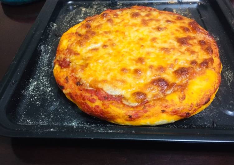 How to Make Perfect Wheat Flour cheese Pizza