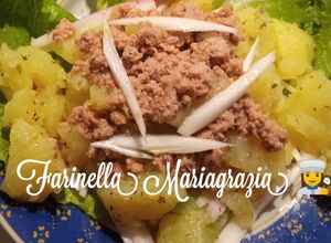 Foto di Fantasia di insalata a km zero: patate, tonno e cipolletta 🏡👩‍🍳❤️🦁