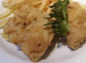 Una foto de Cubos de pescado frito