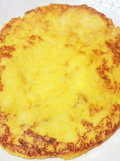 Una foto de Tortilla de Calabaza y Maíz