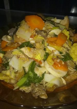 Foto resep Capcay Siram Ayam