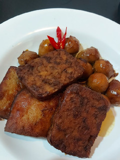 Foto resep Bacem (tempe, tahu, telur puyuh)🧆