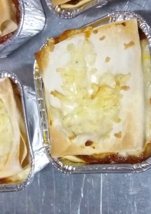 Foto resep Lasagna Kulit Pangsit