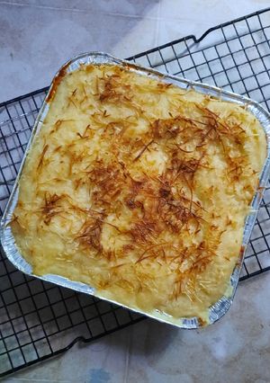 Foto resep Spaghetti caserolle/ spaghetti brulee super cheesy 🍝