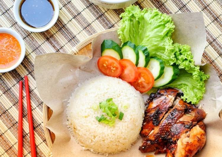 Langkah Langkah Memasak Roasted Chicken Rice yang Yummy