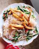 Bún gạo xào chay 🌕