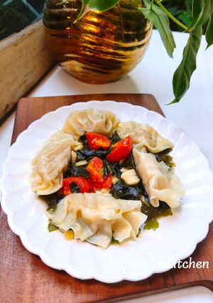 Foto resep Sup Wonton Rumput Laut (Pangsit Kuah Bening)