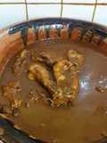Mole con pollo