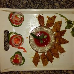 A picture of Fish dhoka.