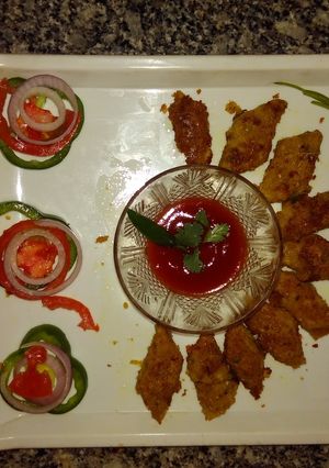 A picture of Fish dhoka.