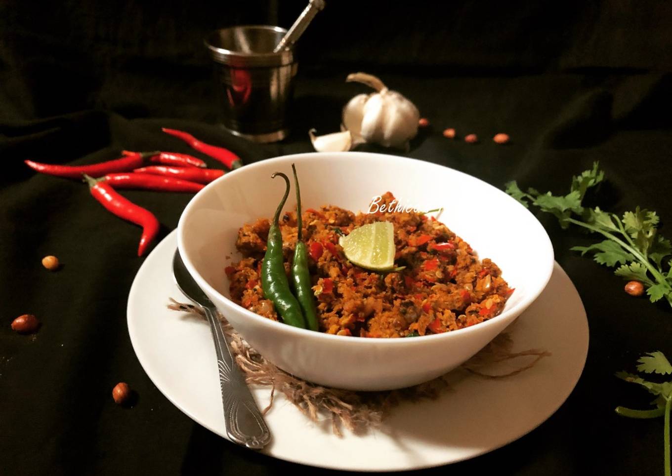 Fresh Red Chili Thecha