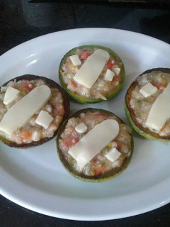 Una foto de Zapallitos rellenos - Vegetarianos