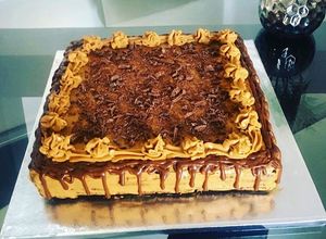 Una foto de Chocotorta