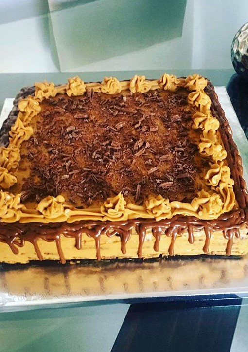 Una foto de Chocotorta