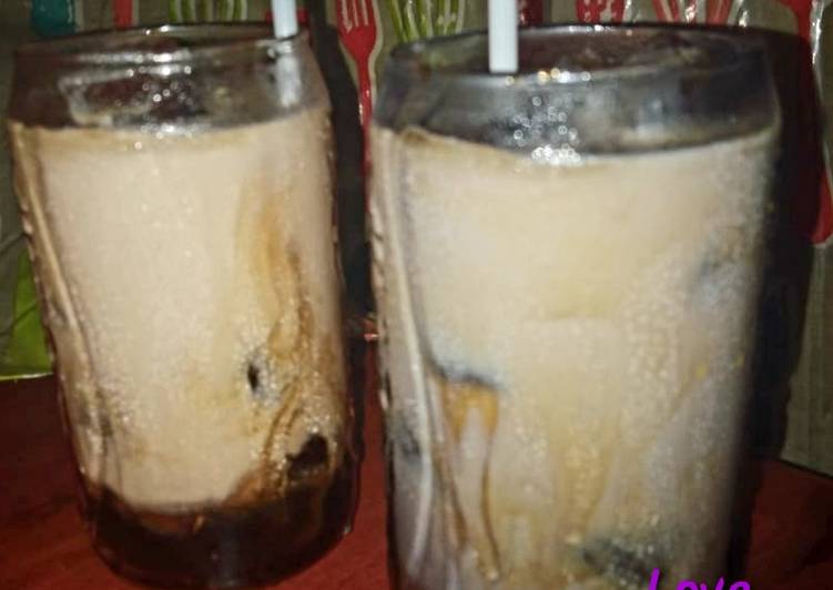 Resep Unik Brown Sugar Bubble Ice Coffee Pedro Nikmat Lezat