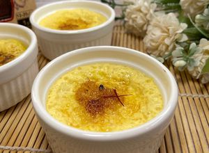 Foto resep Saffron Creme Brulee