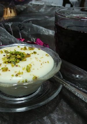 صورة لوصفة محلاية (مهلبية بالقشطة)