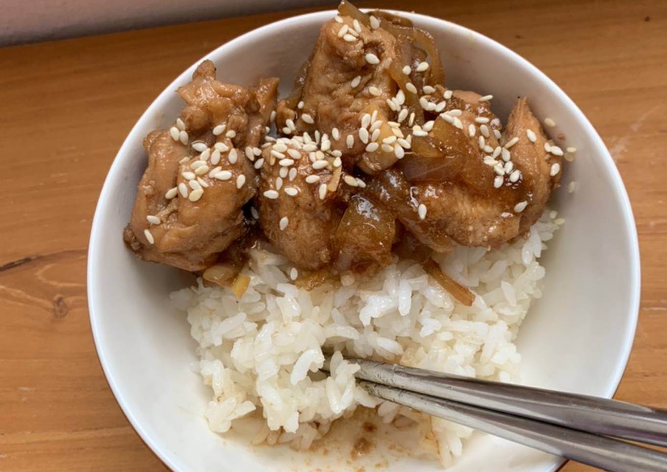 Simple chicken teriyaki