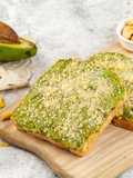 Bánh mì nướng sốt quả bơ và mít sấy(công thức nhà hàng)